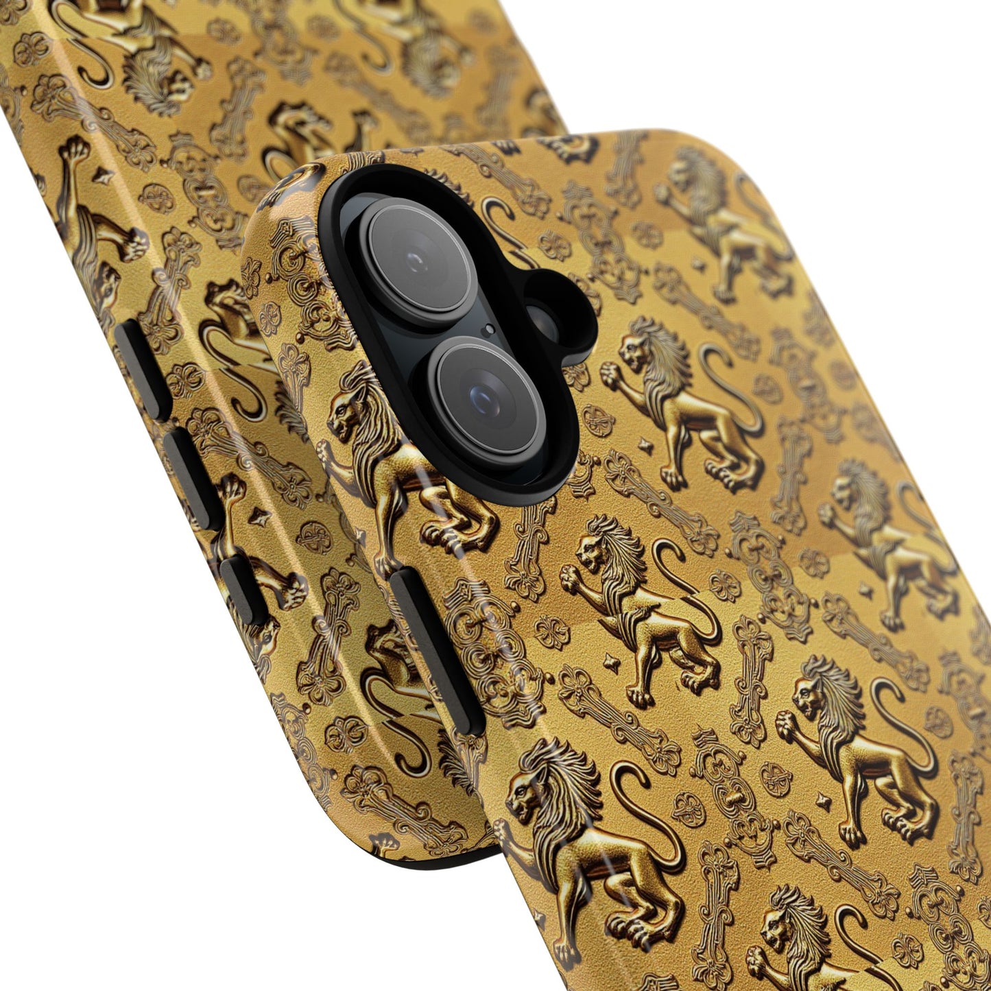 Tough Cases, Leo, Zodiac, Metal Pattern