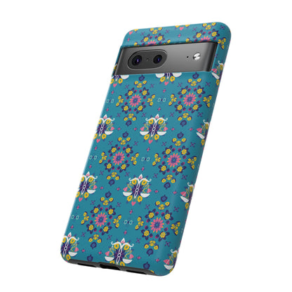 Tough Cases, Libra, Zodiac v2, Flower Pattern
