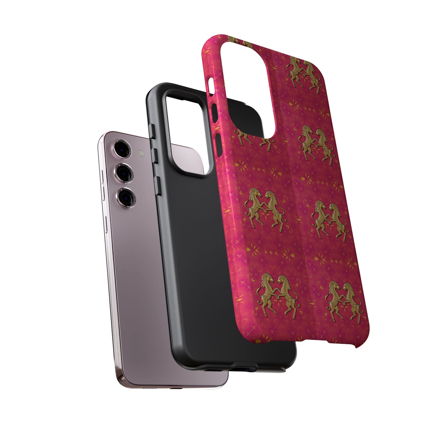 Tough Cases, Gemini, Zodiac, Metal Pattern