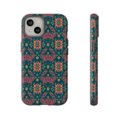 Tough Cases, Cancer, Zodiac v4, Flower Pattern