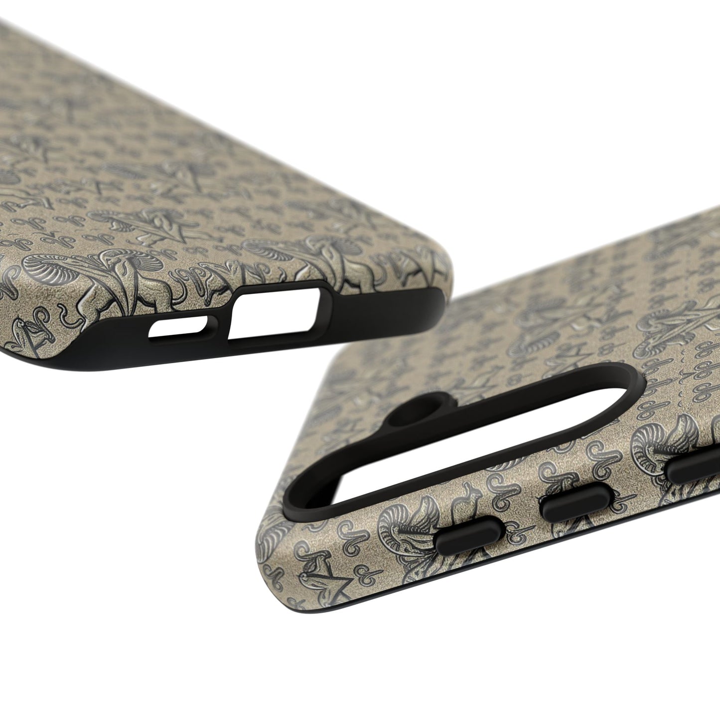 Tough Cases, Aries, Zodiac, Metal Pattern