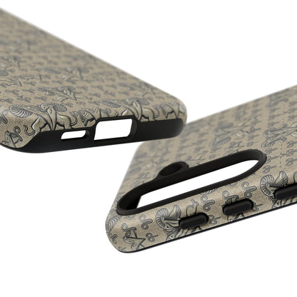 Tough Cases, Aries, Zodiac, Metal Pattern