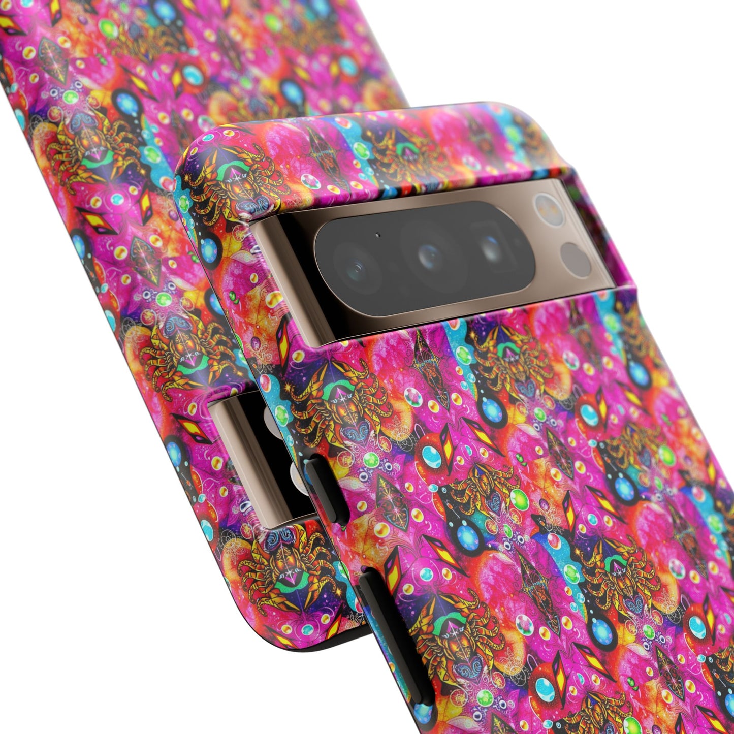 Tough Cases, Scorpio, Zodiac v1, Bubble Pattern