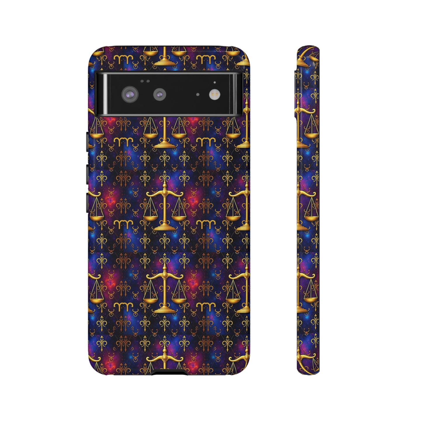 Tough Cases, Libra, Zodiac v2, Metal Pattern