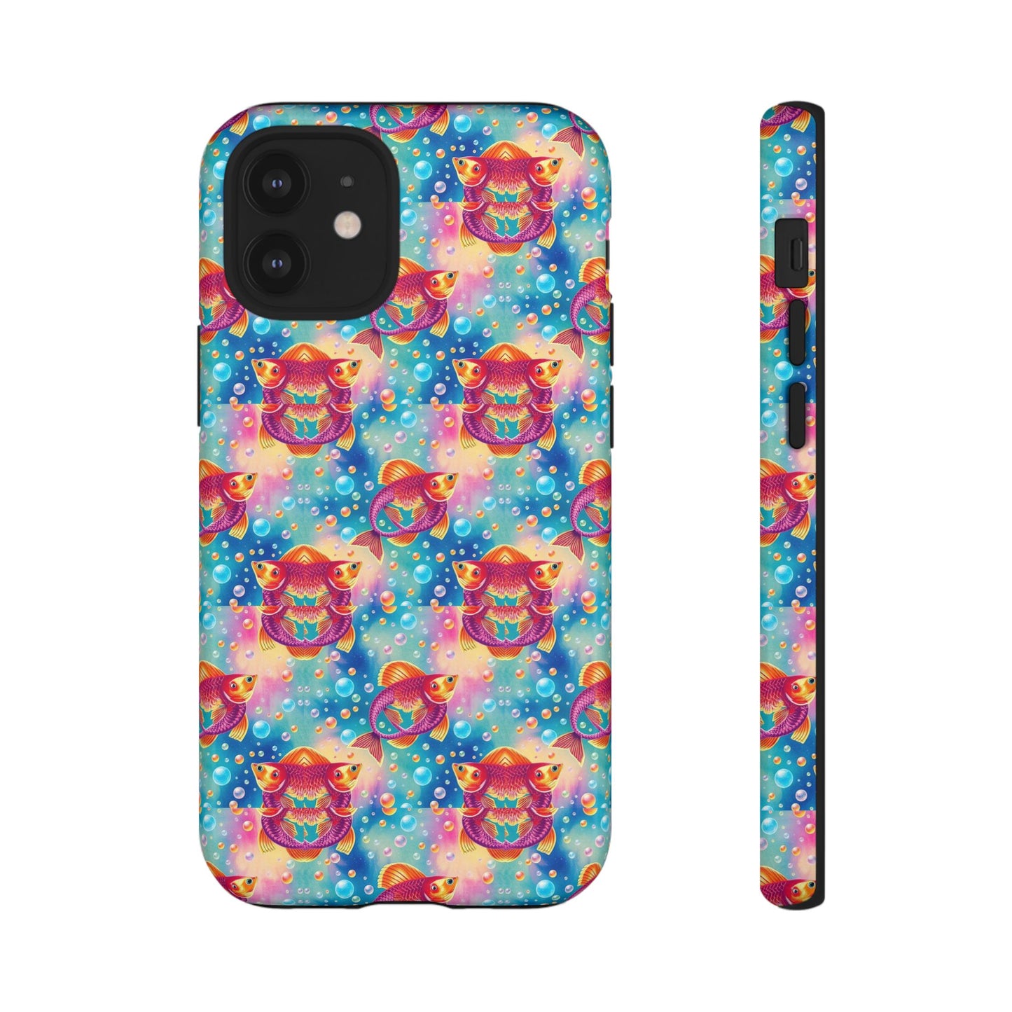 Tough Cases, Pisces, Zodiac v1, Bubble Pattern