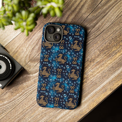 Tough Cases, Capricorn, Zodiac, Bubble Pattern