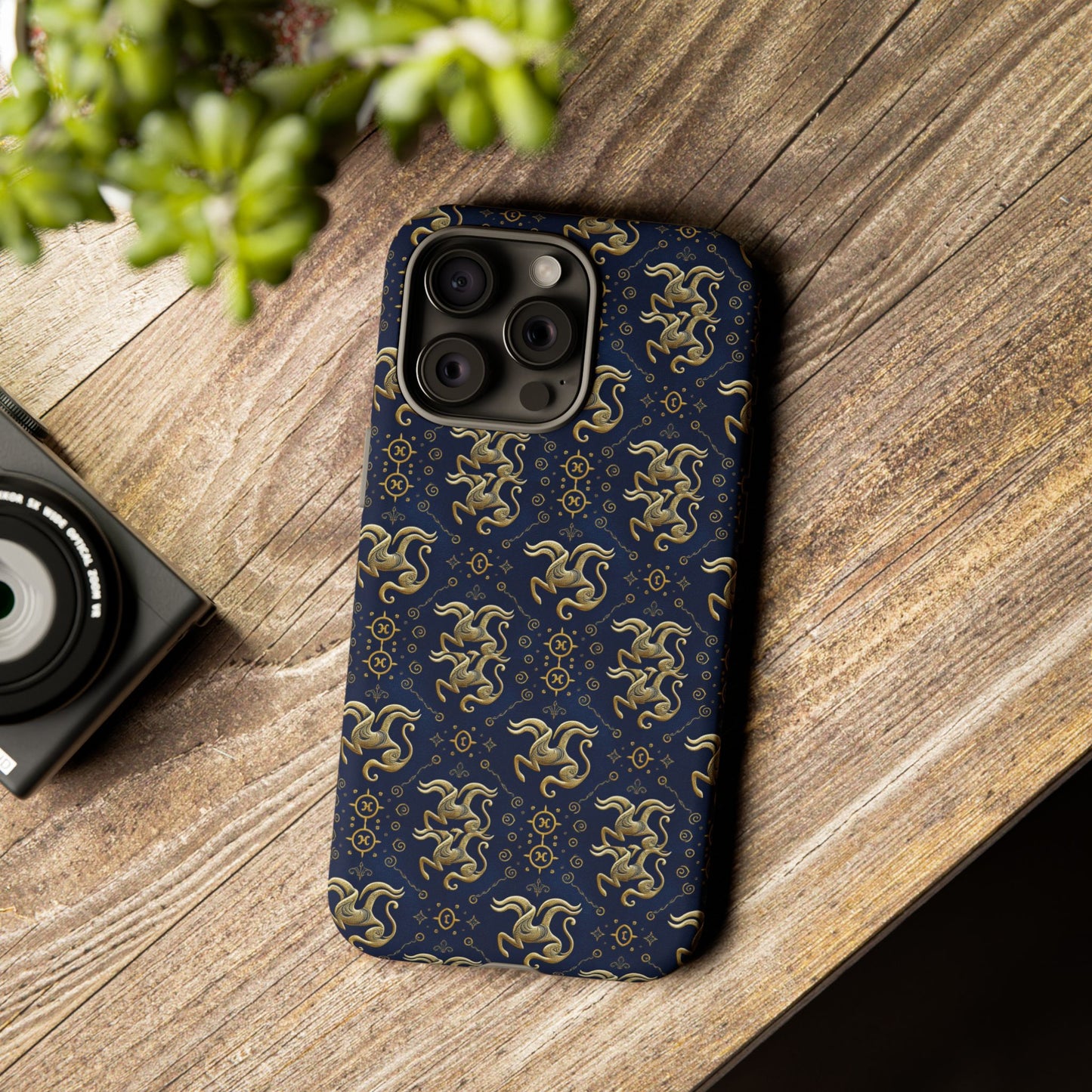 Tough Cases, Aquarius, Zodiac v2, Metal Pattern
