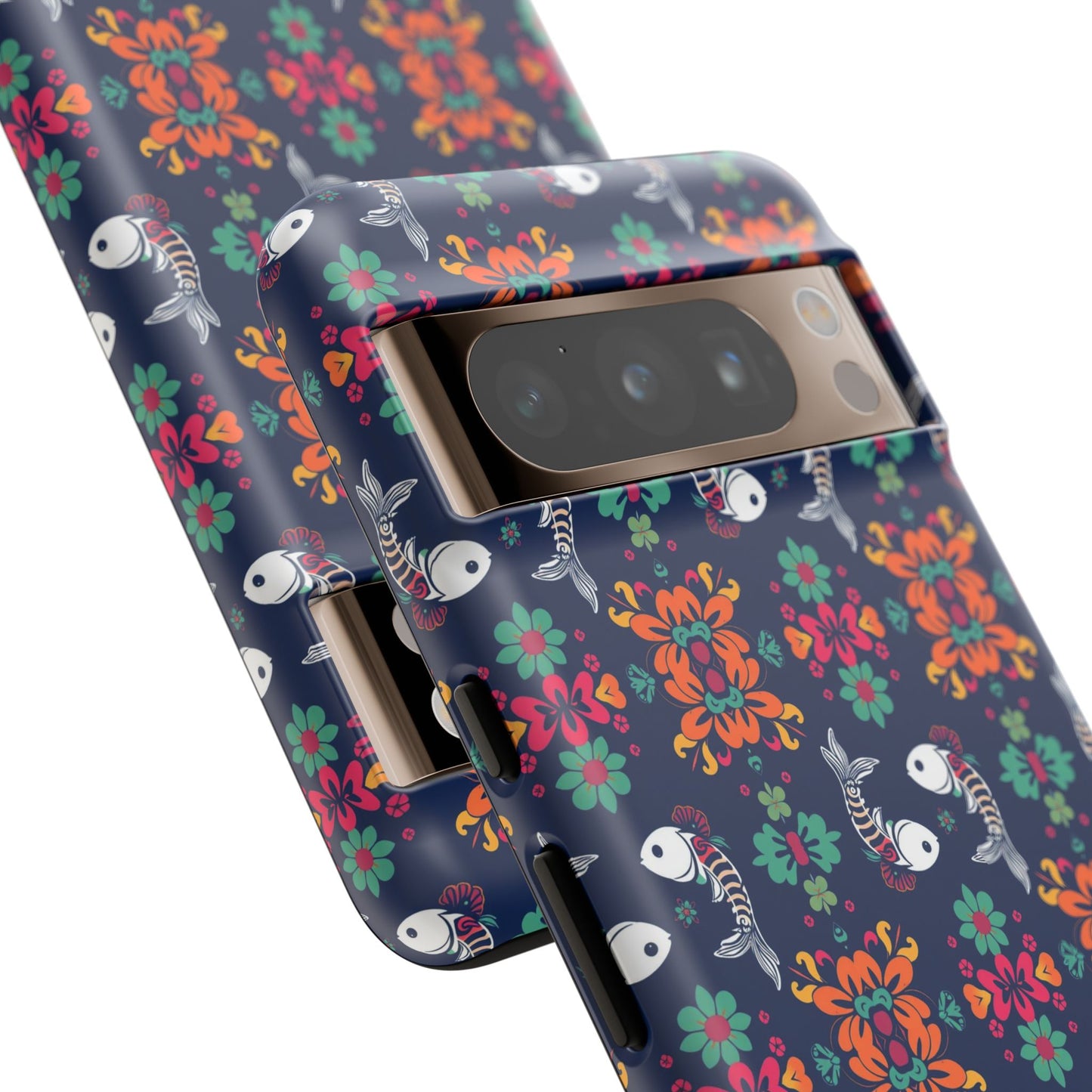 Tough Cases, Pisces, Zodiac, Flower Pattern