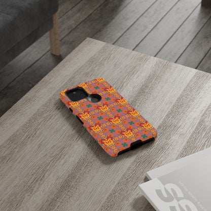 Tough Cases, Aries, Zodiac v1, Flower Pattern