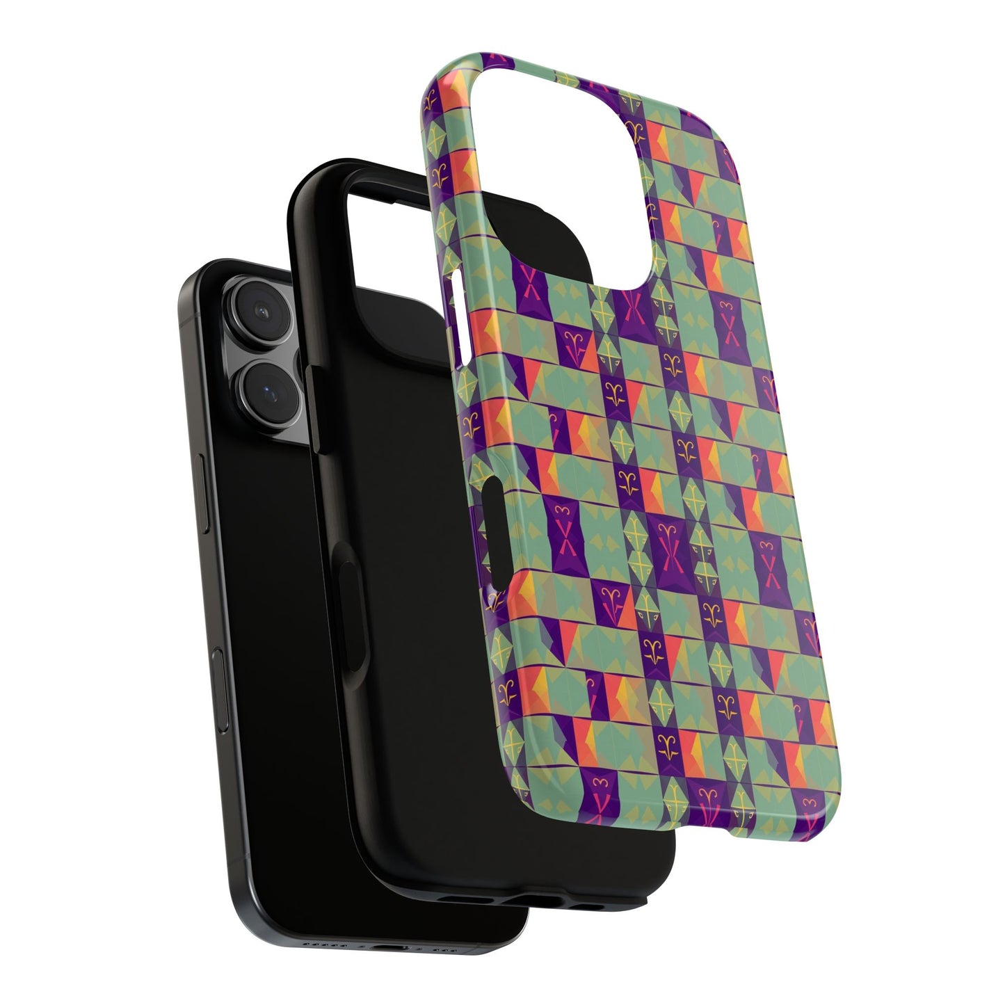 Tough Cases, Aquarius, Zodiac v2, Shape Pattern