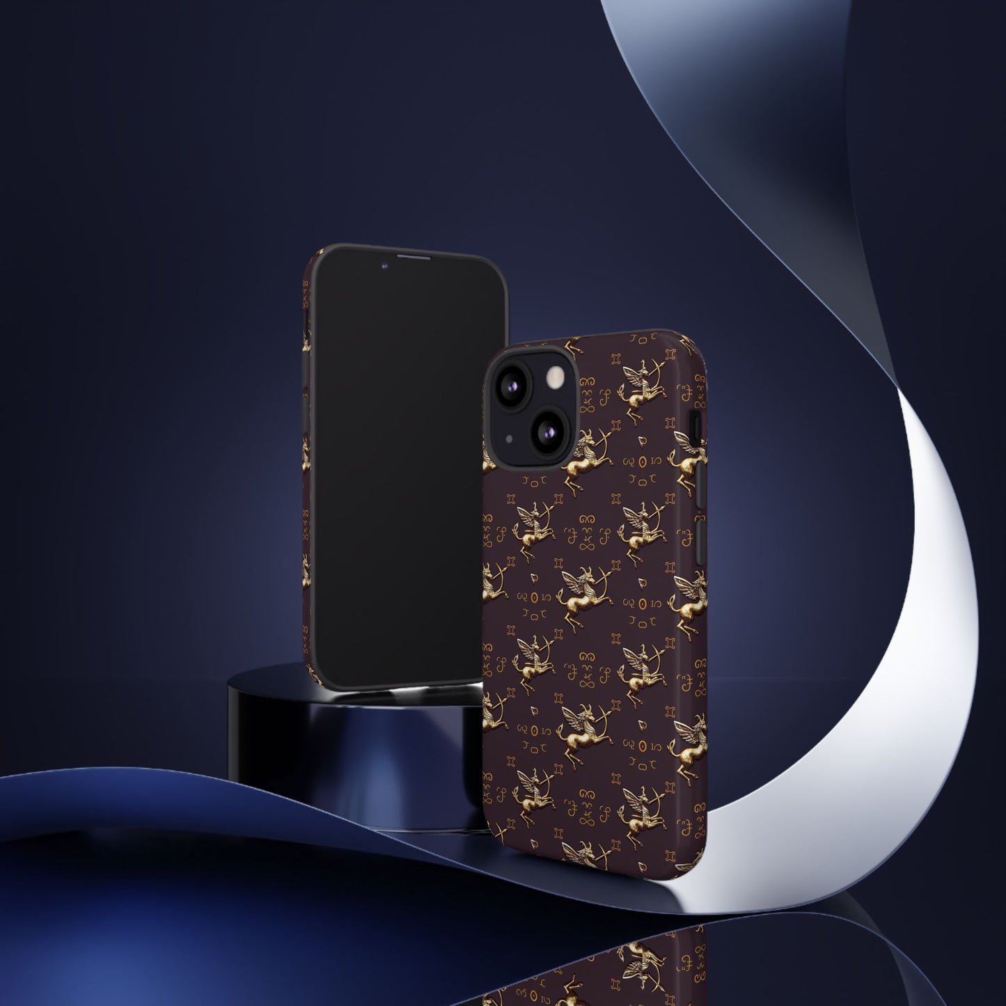 Tough Cases, Sagittarius, Zodiac v3, Metal Pattern