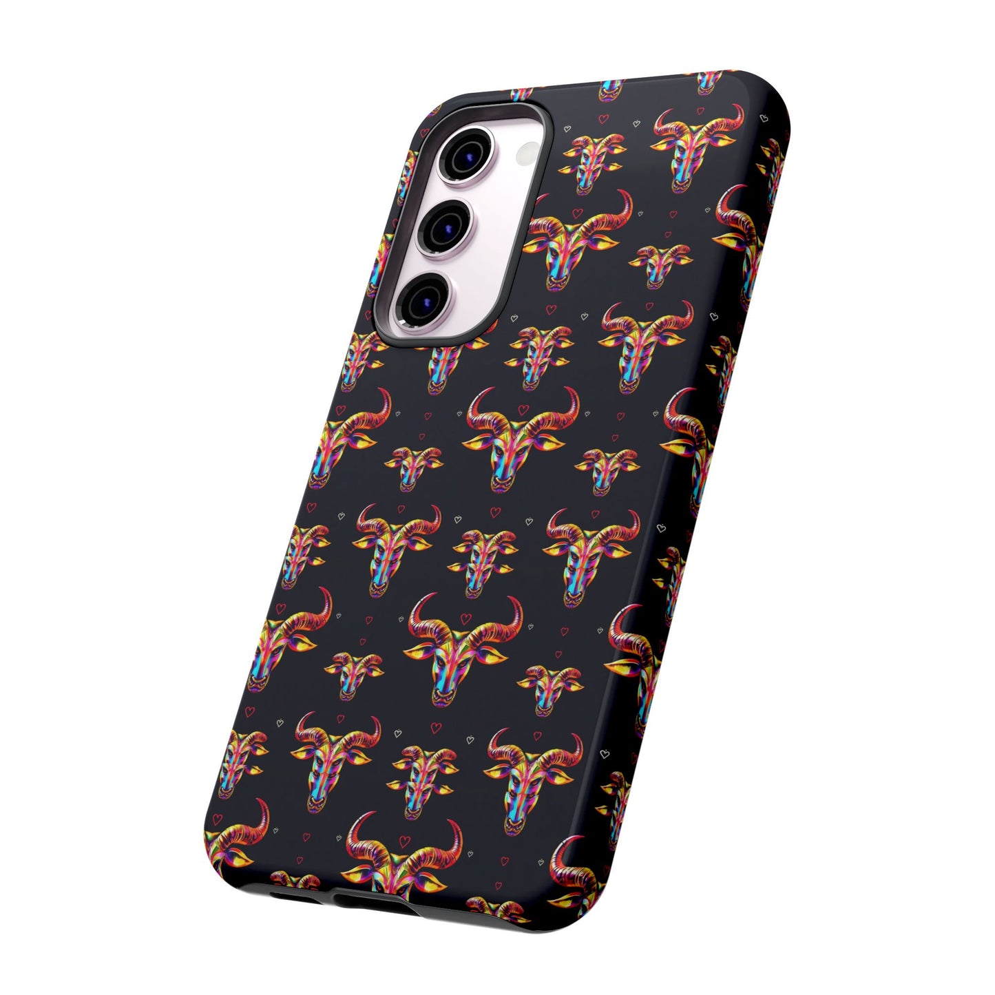 Tough Cases, Taurus, Zodiac, Metal Pattern