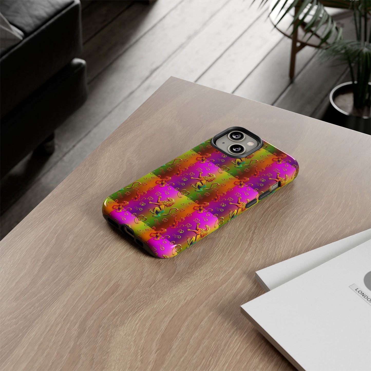 Tough Cases, Leo, Zodiac v1, Metal Pattern