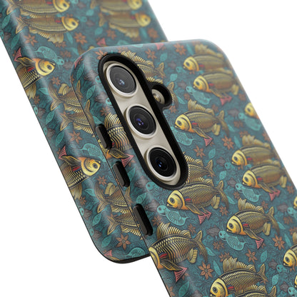 Tough Cases, Pisces, Zodiac v1, Metal Pattern