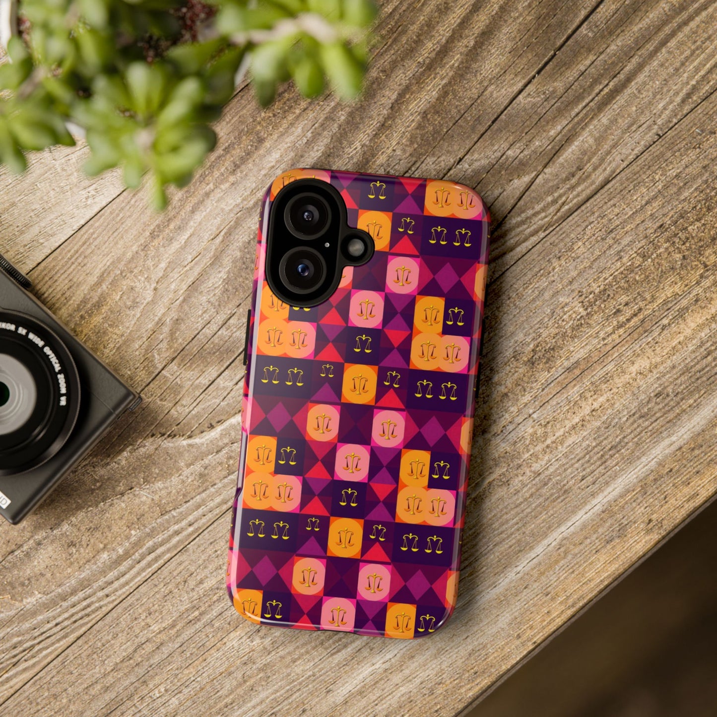 Tough Cases, Libra, Zodiac v1, Shape Pattern