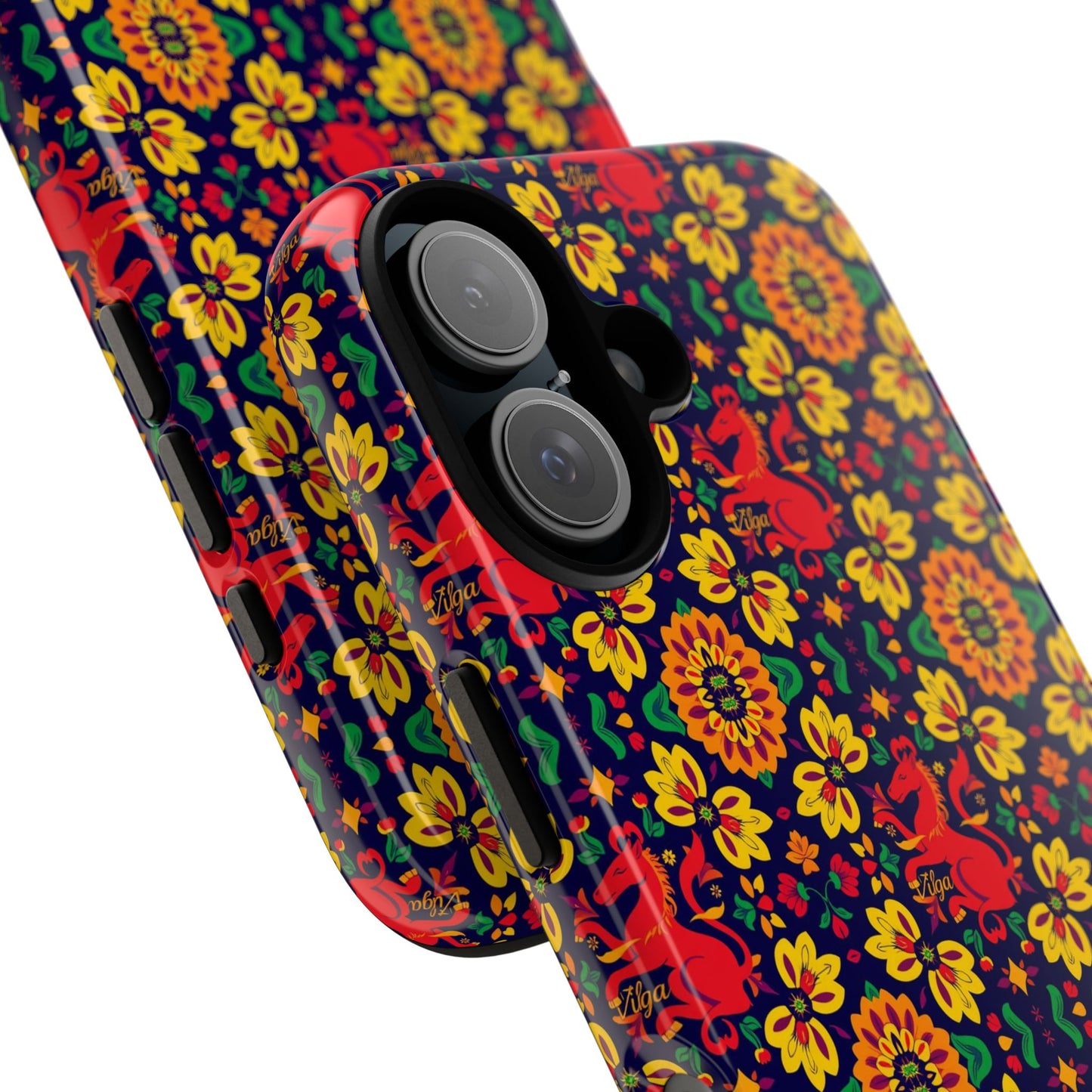 Tough Cases, Virgo, Zodiac v2, Flower Pattern