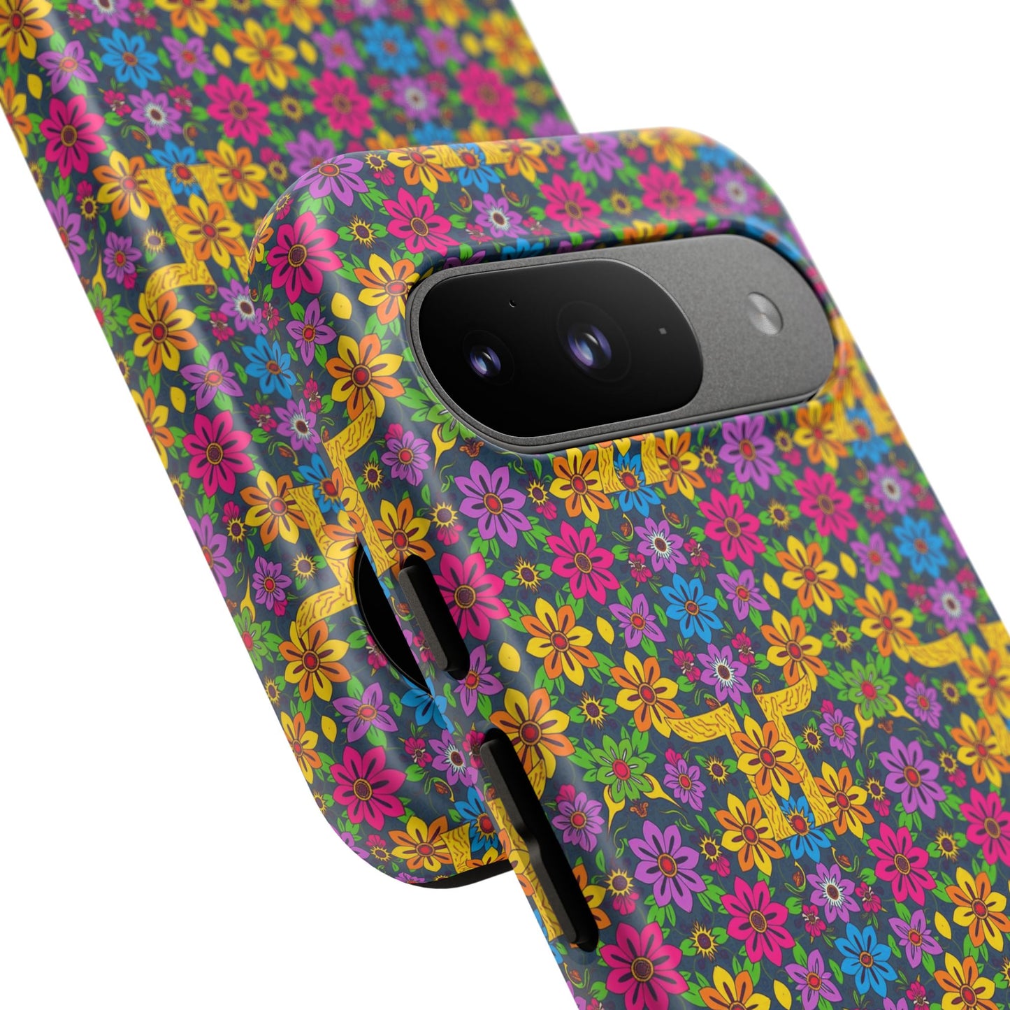 Tough Cases, Gemini, Zodiac v3, Flower Pattern
