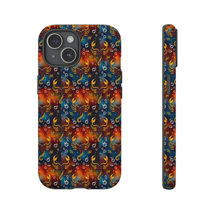 Tough Cases, Scorpio, Zodiac v2, Bubble Pattern