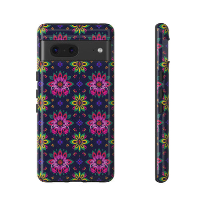 Tough Cases, Scorpio, Zodiac v4, Flower Pattern