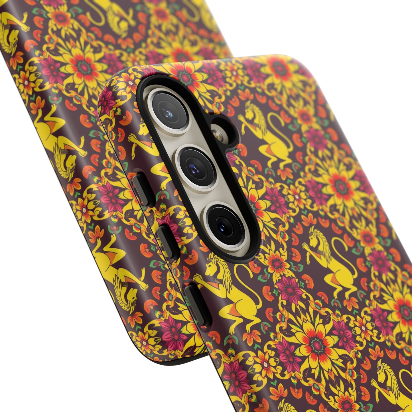 Tough Cases, Virgo, Zodiac v1, Flower Pattern