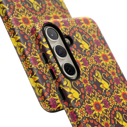Tough Cases, Virgo, Zodiac v1, Flower Pattern