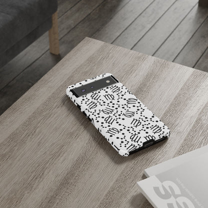Tough Cases with the Virgo Zodiac sign for iPhone, Samsung Galaxy, and Google Pixel devices
