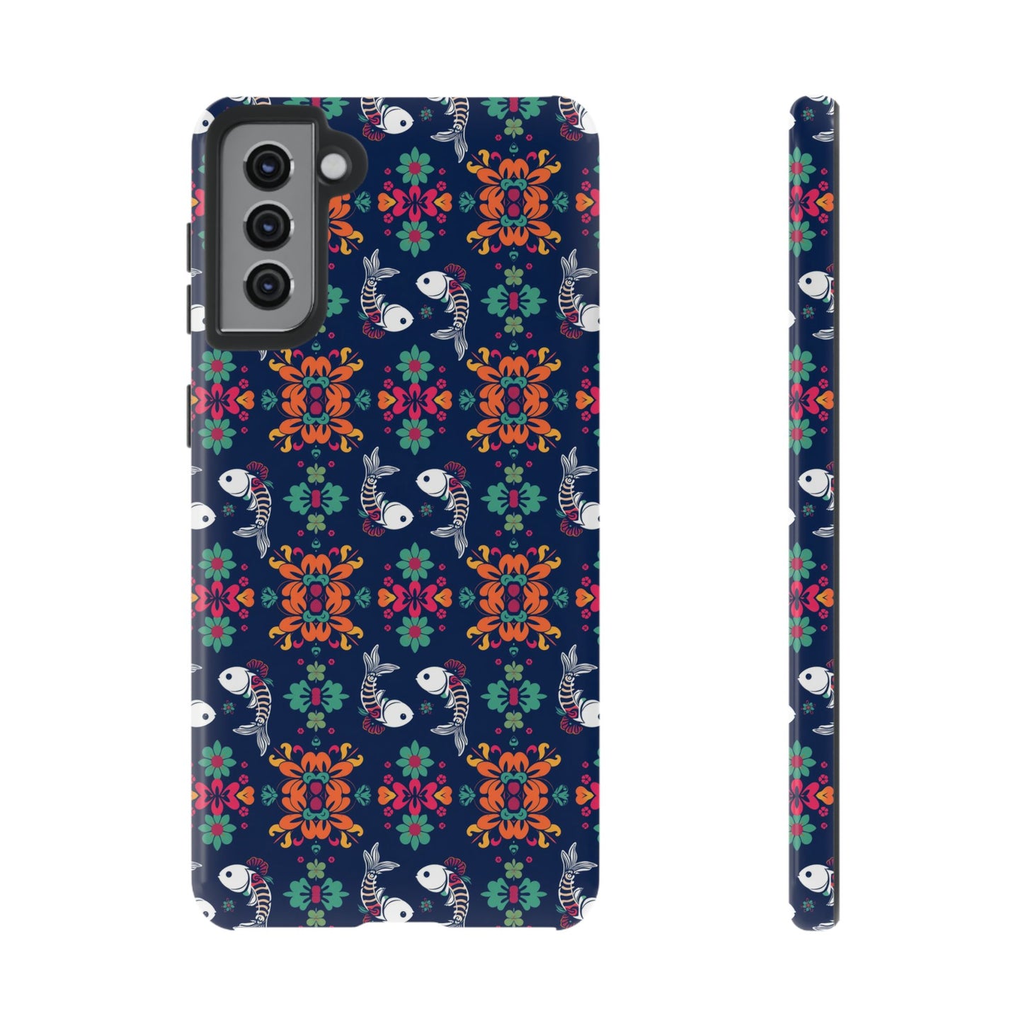 Tough Cases, Pisces, Zodiac, Flower Pattern