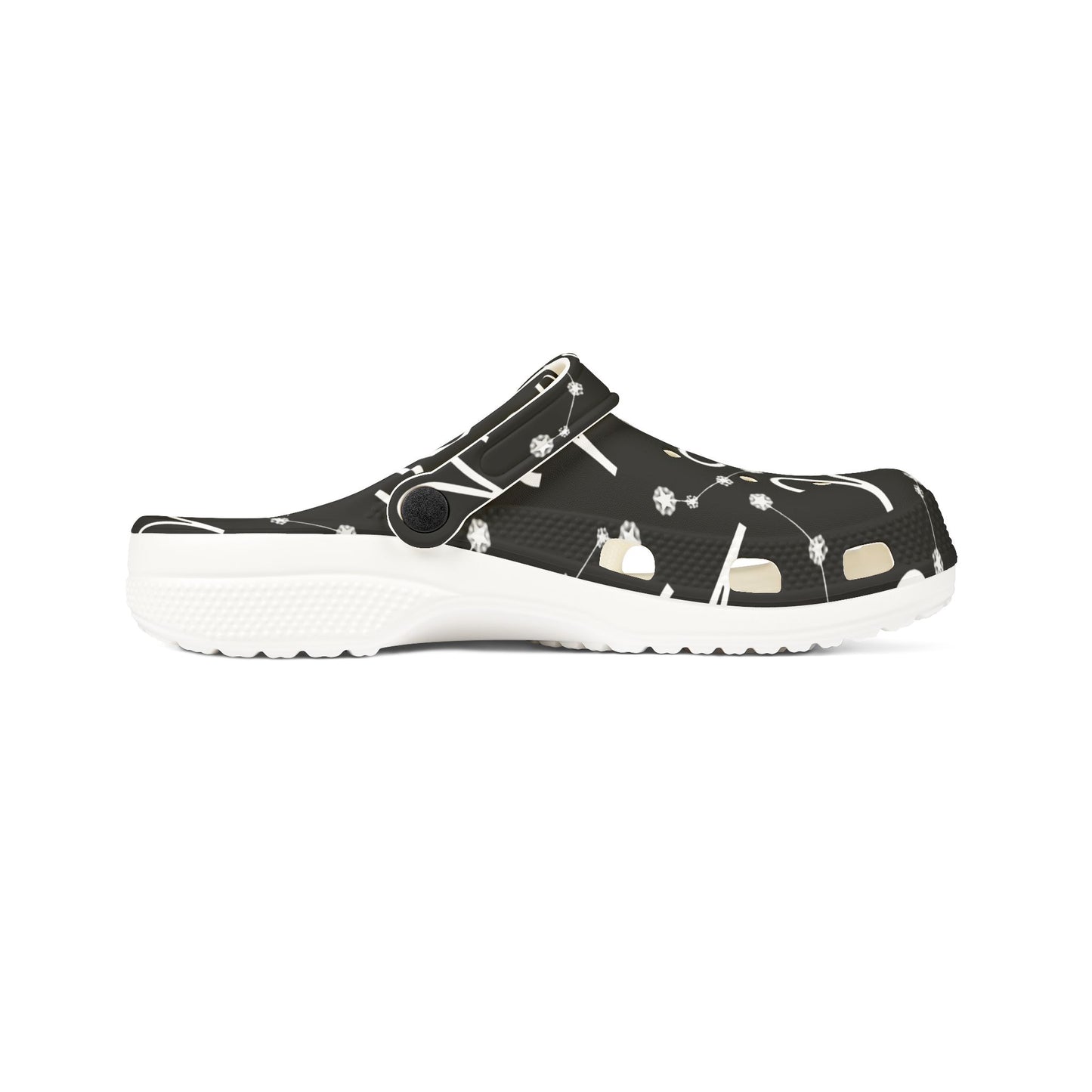 EVA Foam Rubber Shoes (AOP), Material 100% EVA, Aries Zodiac Design