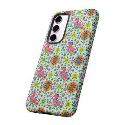Tough Cases, Aquarius, Zodiac, Flower Pattern