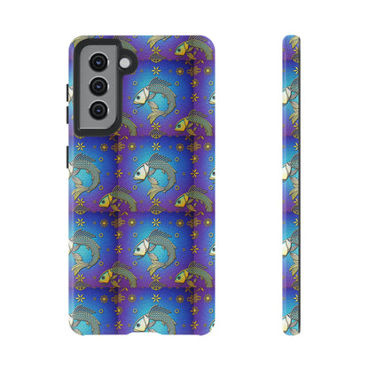 Tough Cases, Pisces, Zodiac v2, Metal Pattern