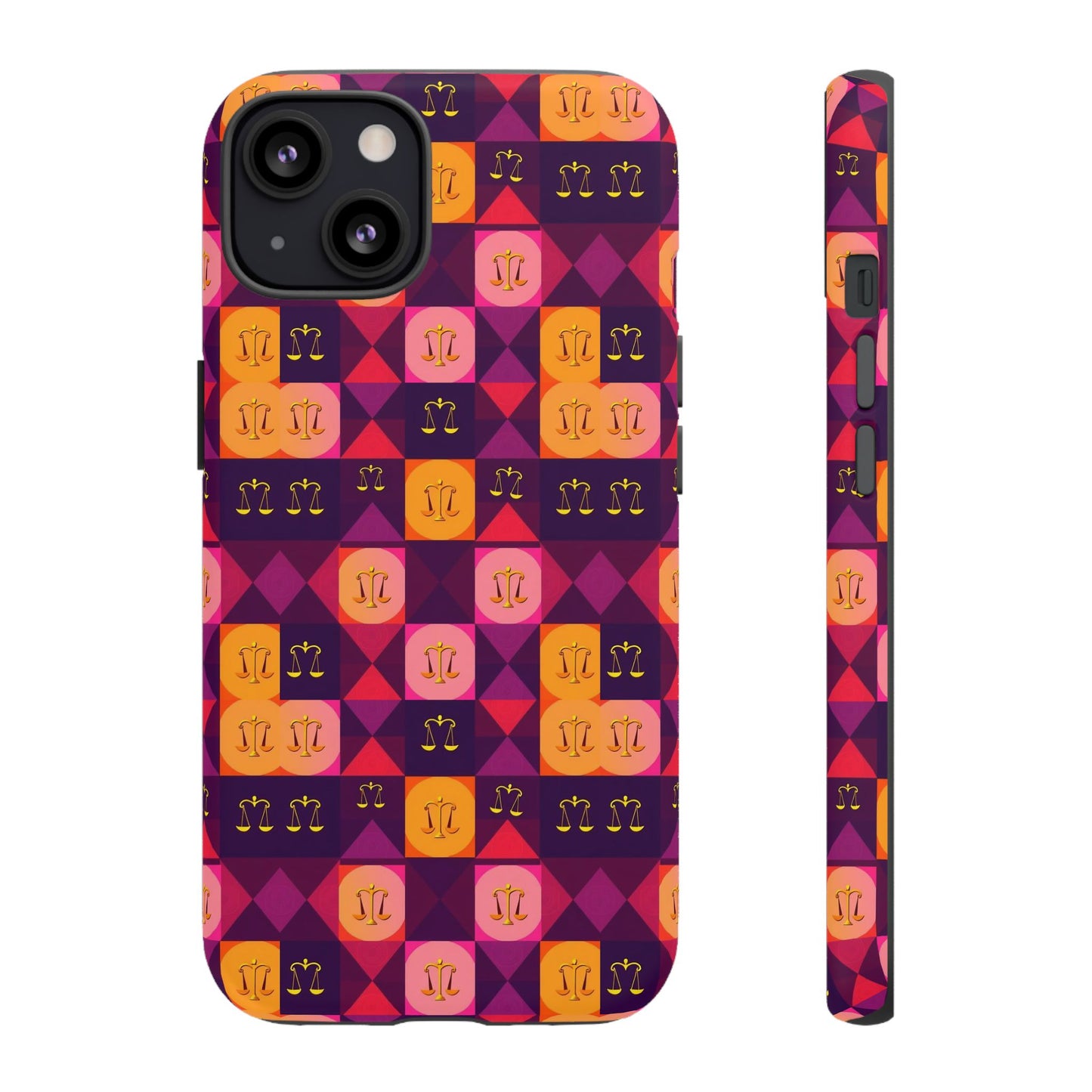 Tough Cases, Libra, Zodiac v1, Shape Pattern