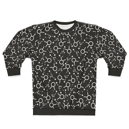 Zodiac AOP Unisex Sweatshirt Taurus Zodiac Sign
