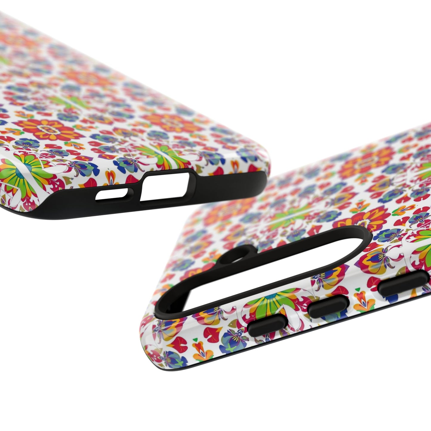 Tough Cases, Libra, Zodiac v1, Flower Pattern