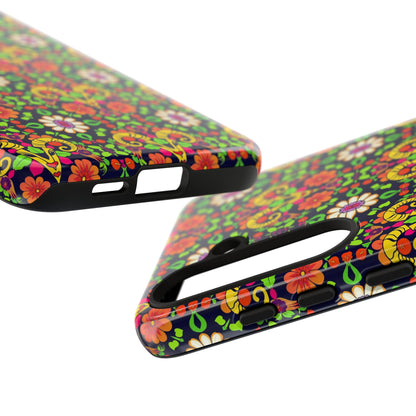 Tough Cases, Aries, Zodiac v4, Flower Pattern