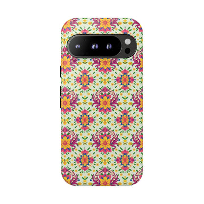 Tough Cases, Cancer, Zodiac v3, Flower Pattern