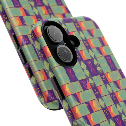 Tough Cases, Aquarius, Zodiac v2, Shape Pattern