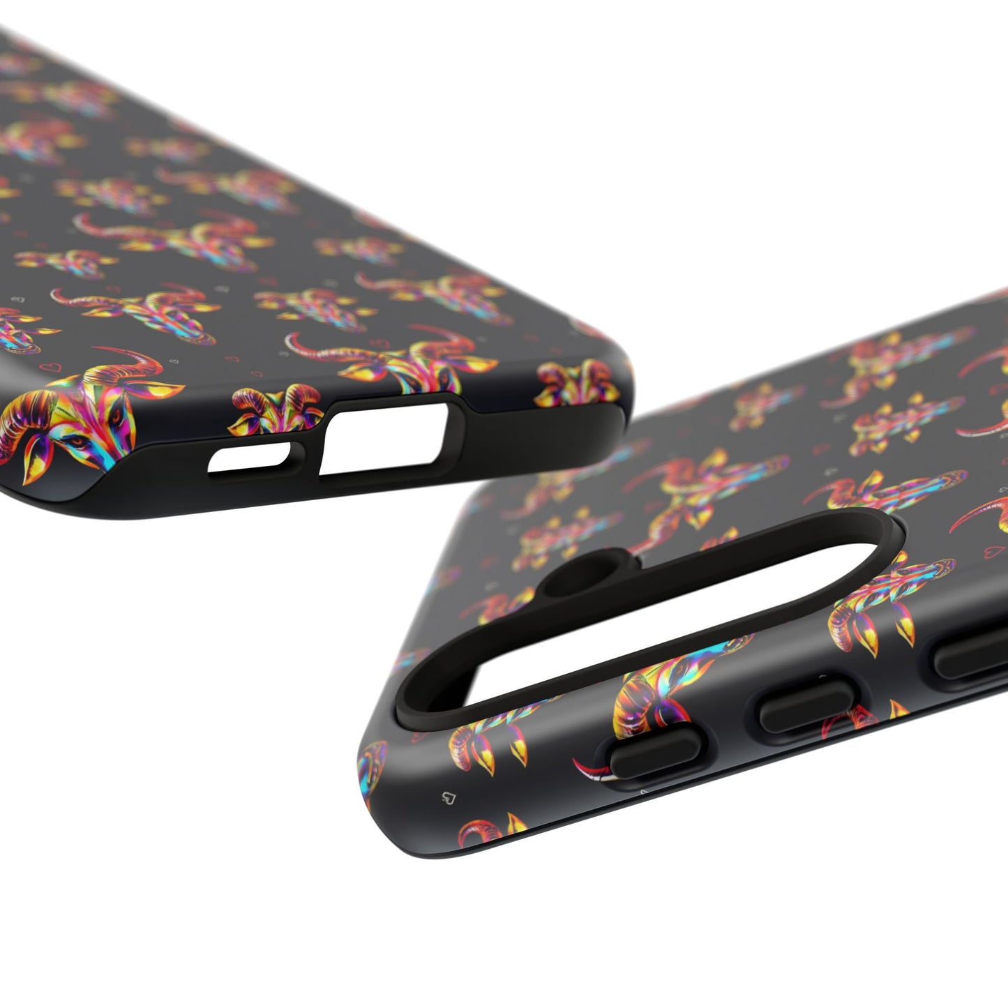 Tough Cases, Taurus, Zodiac, Metal Pattern