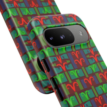 Tough Cases, Aries, Zodiac v2, Shape Pattern