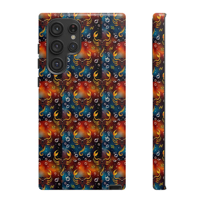 Tough Cases, Scorpio, Zodiac v2, Bubble Pattern