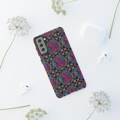 Tough Cases, Capricorn, Zodiac, Metal Pattern
