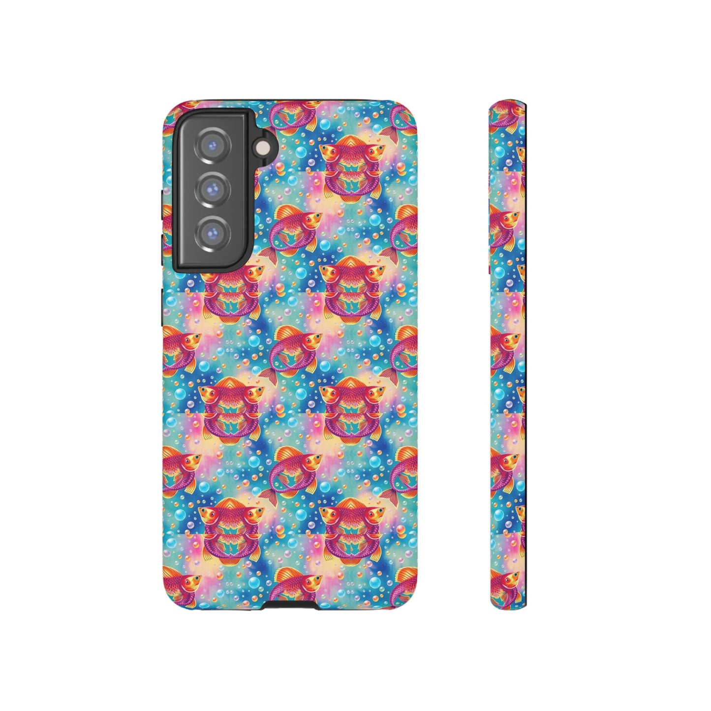 Tough Cases, Pisces, Zodiac v1, Bubble Pattern
