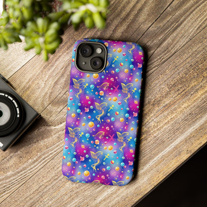 Tough Cases, Sagittarius, Zodiac v3, Bubble Pattern