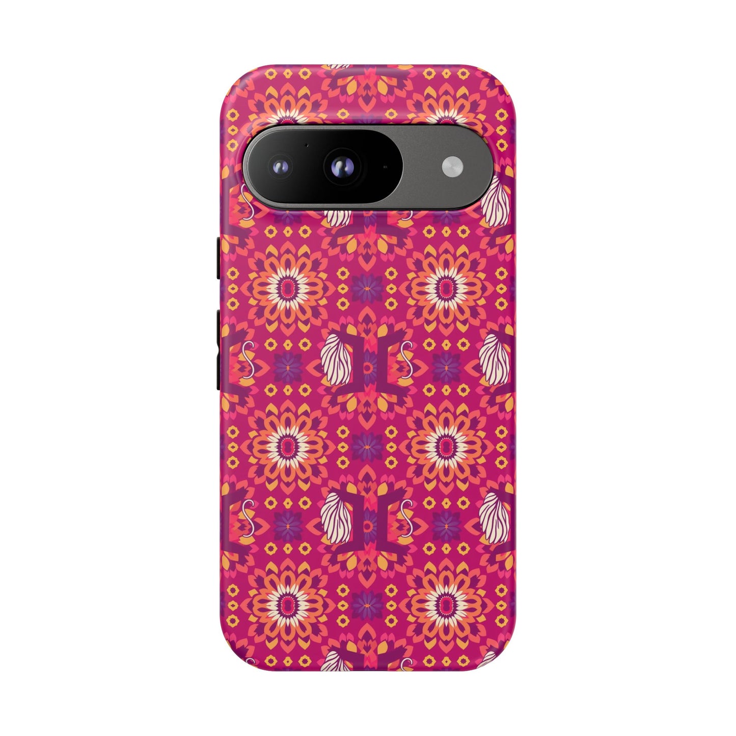 Tough Cases, Gemini, Zodiac v1, Flower Pattern