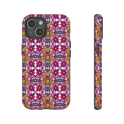 Tough Cases, Scorpio, Zodiac v2, Flower Pattern