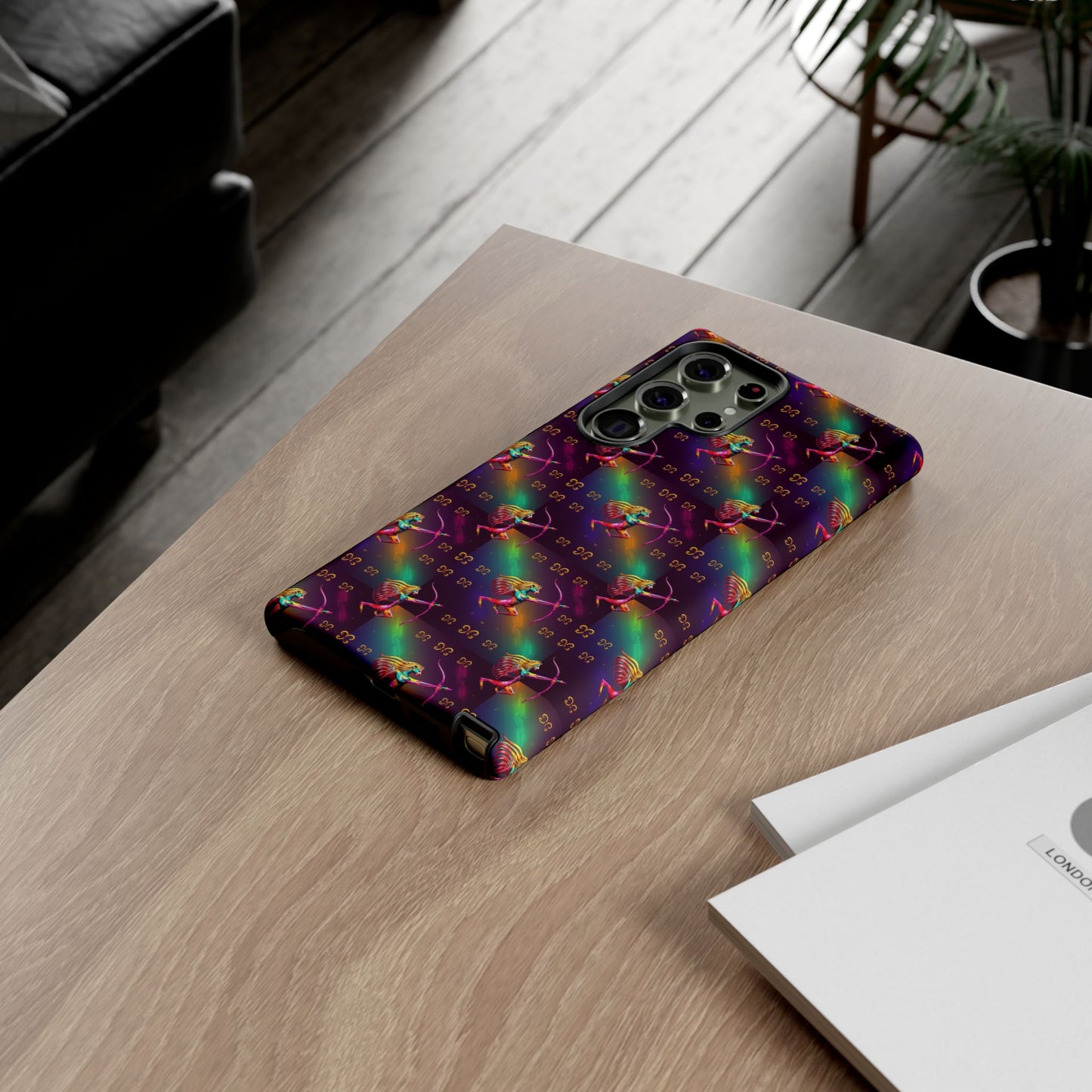 Tough Cases, Sagittarius, Zodiac v1, Metal Pattern