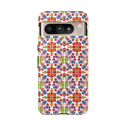 Tough Cases, Libra, Zodiac v1, Flower Pattern