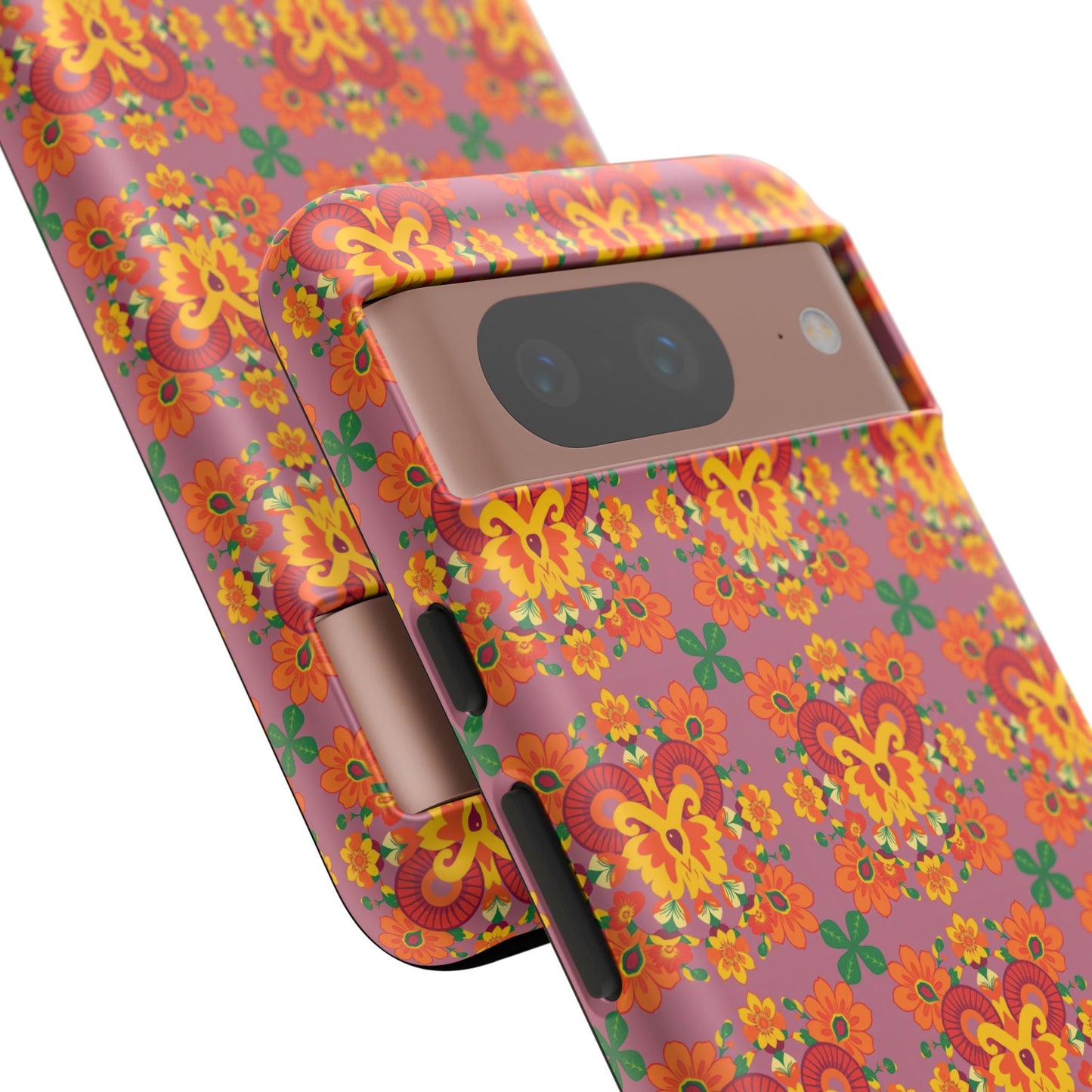 Tough Cases, Aries, Zodiac v1, Flower Pattern