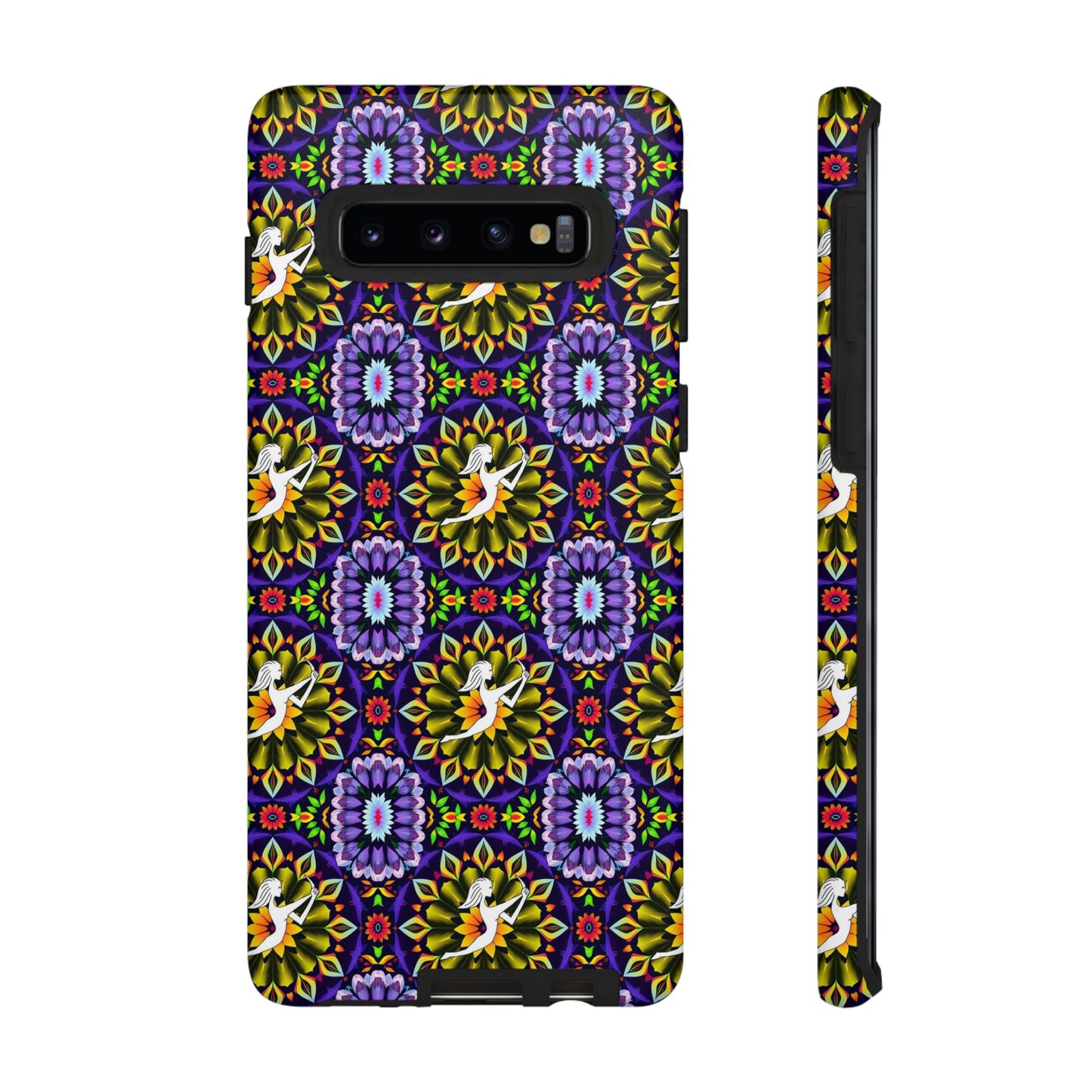 Tough Cases, Sagittarius, Zodiac v1, Flower Pattern