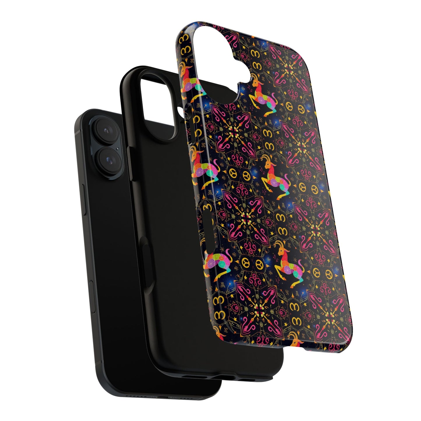 Tough Cases, Capricorn, Zodiac v2, Metal Pattern