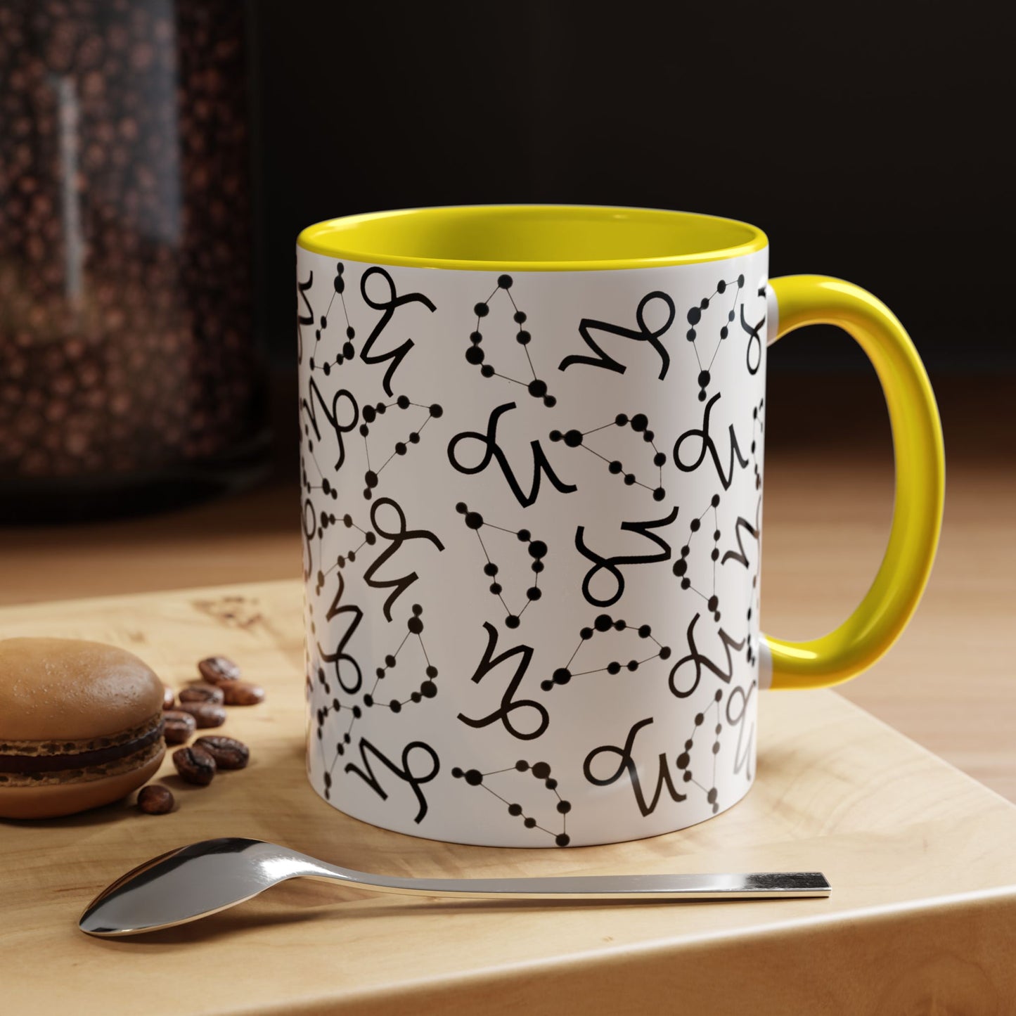 Accent Coffee Mug with the Capricorn sign (11, 15oz)